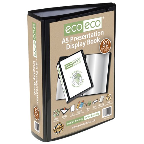 Eco Eco A5 50% Recycled Presentation Display Book with 40, A4 50% Recycled Presentation Display Book with 40, A4 50% Recycled Presentation Display Book with 10, A2 50% Recycled Presentation Display Book with 10, A4 50% Recycled Presentation Display Book with 20, A5 50% Recycled Presentation Display Book with 60, A4 50% Recycled Presentation Display Book with 60, A4 50% Recycled Presentation Display Book with 40 Clear, A4 50% Recycled Presentation Display Book with 60 Clear, A5 50% Recycled Presentation D...