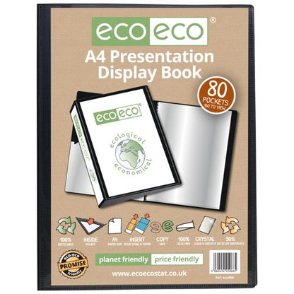Eco Eco A5 50% Recycled Presentation Display Book with 40, A4 50% Recycled Presentation Display Book with 40, A4 50% Recycled Presentation Display Book with 10, A2 50% Recycled Presentation Display Book with 10, A4 50% Recycled Presentation Display Book with 20, A5 50% Recycled Presentation Display Book with 60, A4 50% Recycled Presentation Display Book with 60, A4 50% Recycled Presentation Display Book with 40 Clear, A4 50% Recycled Presentation Display Book with 60 Clear, A5 50% Recycled Presentation D...