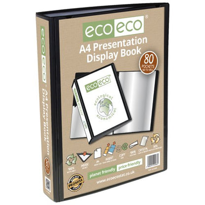 Eco Eco A5 50% Recycled Presentation Display Book with 40, A4 50% Recycled Presentation Display Book with 40, A4 50% Recycled Presentation Display Book with 10, A2 50% Recycled Presentation Display Book with 10, A4 50% Recycled Presentation Display Book with 20, A5 50% Recycled Presentation Display Book with 60, A4 50% Recycled Presentation Display Book with 60, A4 50% Recycled Presentation Display Book with 40 Clear, A4 50% Recycled Presentation Display Book with 60 Clear, A5 50% Recycled Presentation D...