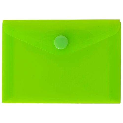 Eco Eco A4+, A5, A7, A6, A3 50% Recycled Colour Press Stud Wallets - Pack of 5
