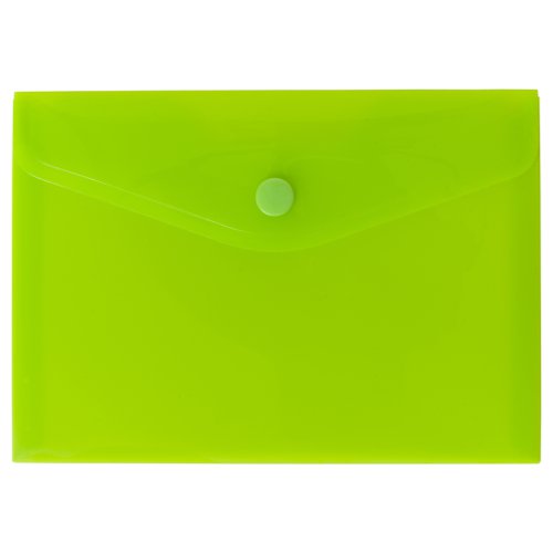 Eco Eco A4+, A5, A7, A6, A3 50% Recycled Colour Press Stud Wallets - Pack of 5
