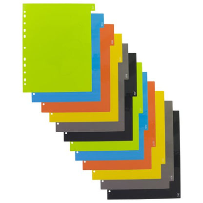 Eco Eco A4 50% Recycled January - December Index File Dividers - 1 Set