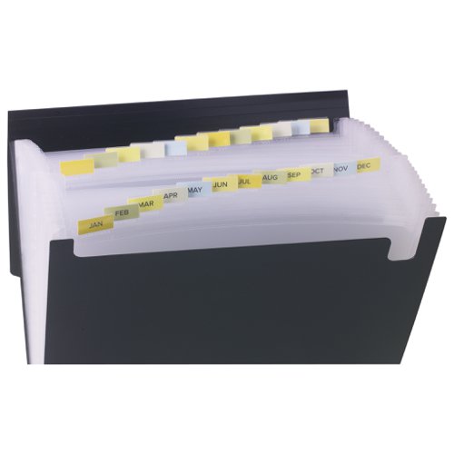 Eco Eco A4 50% Recycled Expanding File with 13, A4 50% Recycled Expanding File with 7, A4 50% Recycled Expanding File with 26, A5 50% Recycled Expanding File with 7 Pockets - Single