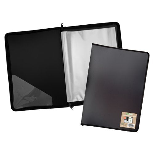 Eco Eco A3 50% Recycled Zipped Display Book with 30 Pockets - Single
