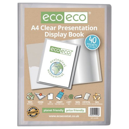 Eco Eco A5 50% Recycled Presentation Display Book with 40, A4 50% Recycled Presentation Display Book with 40, A4 50% Recycled Presentation Display Book with 10, A2 50% Recycled Presentation Display Book with 10, A4 50% Recycled Presentation Display Book with 20, A5 50% Recycled Presentation Display Book with 60, A4 50% Recycled Presentation Display Book with 60, A4 50% Recycled Presentation Display Book with 40 Clear, A4 50% Recycled Presentation Display Book with 60 Clear, A5 50% Recycled Presentation D...