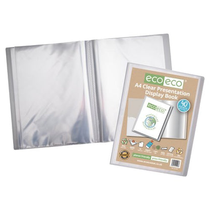Eco Eco A5 50% Recycled Presentation Display Book with 40, A4 50% Recycled Presentation Display Book with 40, A4 50% Recycled Presentation Display Book with 10, A2 50% Recycled Presentation Display Book with 10, A4 50% Recycled Presentation Display Book with 20, A5 50% Recycled Presentation Display Book with 60, A4 50% Recycled Presentation Display Book with 60, A4 50% Recycled Presentation Display Book with 40 Clear, A4 50% Recycled Presentation Display Book with 60 Clear, A5 50% Recycled Presentation D...