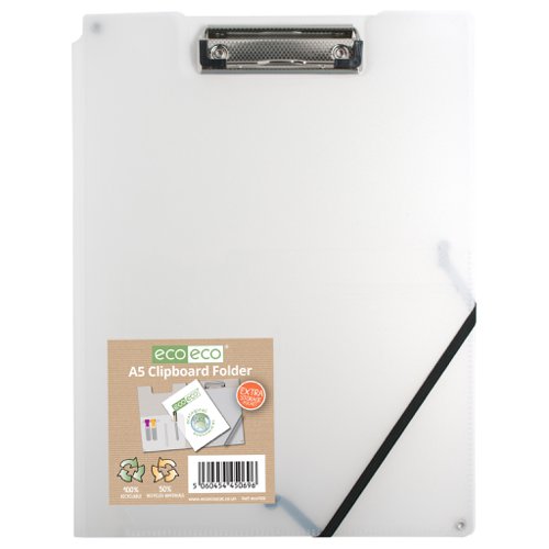 A5 50% Recycled Clipboard Folder - Single