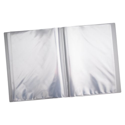 A4 50% Recycled Presentation Display Book with 10, 20 Clear Pockets - Single