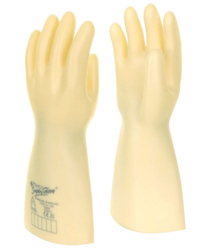 Beeswift Electrician Gauntlet Class 0 White 09, 10