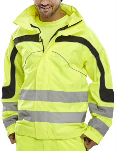 Beeswift Eton Breathable En471 Jacket Saturn Yellow S