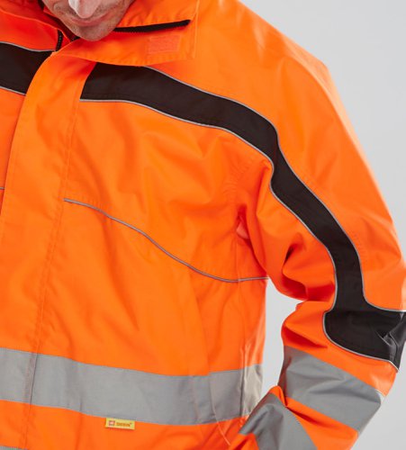 Beeswift Eton Breathable En471 Jacket Orange S