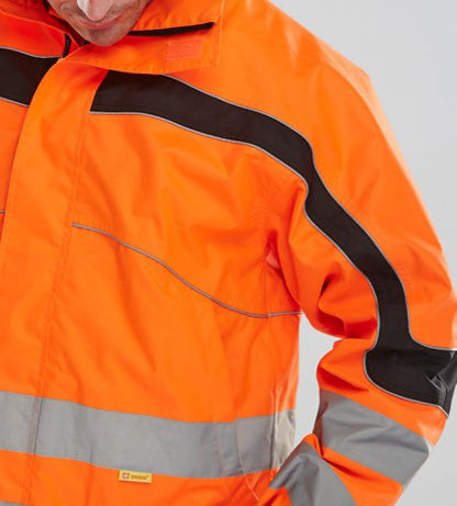 Beeswift Eton Breathable En471 Jacket Orange S