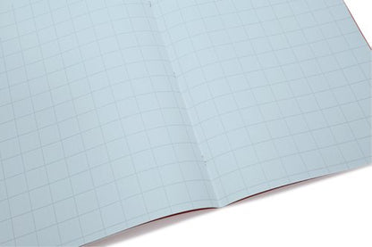 RHINO A4 Special Exercise Book 48 Page, Yellow with Tinted Blue Paper, F8M, S10 (Pack of 50)
