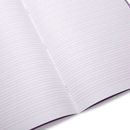 RHINO 6 x 8 Learn to Write Book 32 Page, Purple, Narrow-Ruled LTW4B:15R (Pack of 100)