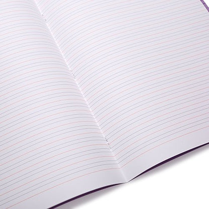 RHINO 6 x 8 Learn to Write Book 32 Page, Purple, Narrow-Ruled LTW4B:15R (Pack of 100)