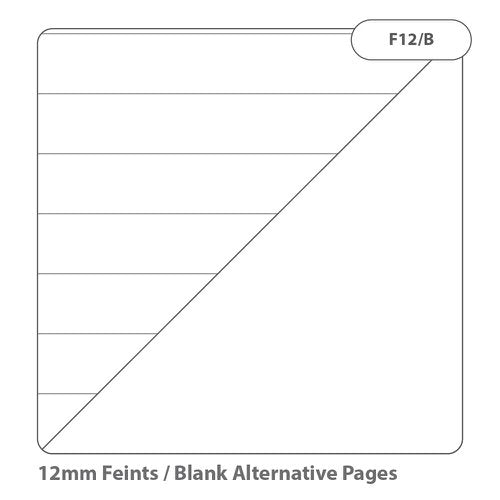 RHINO 8 x 6.5 Exercise Book 32 Page, Light Green, F12/B (Pack of 10, 100)