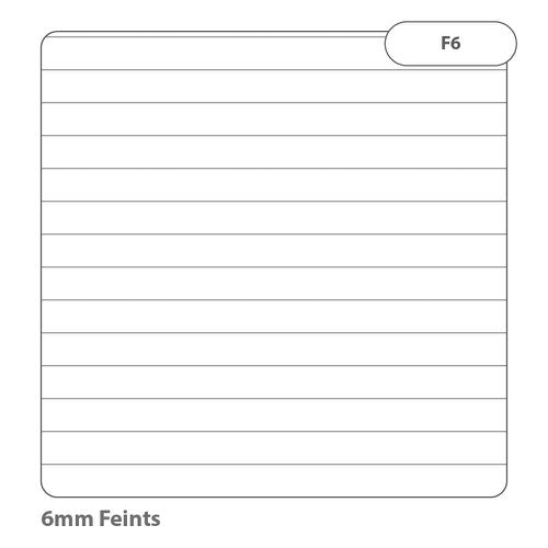 RHINO 200 x 120 Exercise Book 80 Page, Light Blue, F6 (Pack of 10, 100)