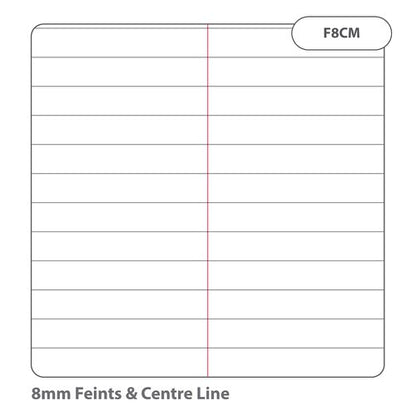 RHINO 8 x 4 Exercise Book 32 Page, Purple, F8CM (Pack of 10, Yellow, F8 (Pack of 10, Purple, F8CM (Pack of 100, Pink, S10 (Pack of 10, Pink, S10 (Pack of 100, Yellow, F8 (Pack of 100)