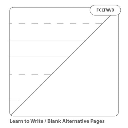 RHINO A1 Educational Literacy Flipchart Pad 30 Leaf, FCLTW/B (Pack of 5)
