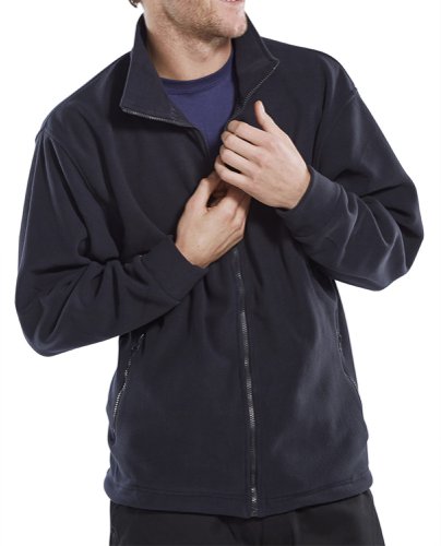 Beeswift Standard Fleece Jacket Navy Blue L