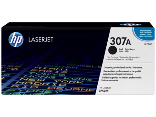 OEM HP CE740A Black 7000 Pages Original Toner 307A