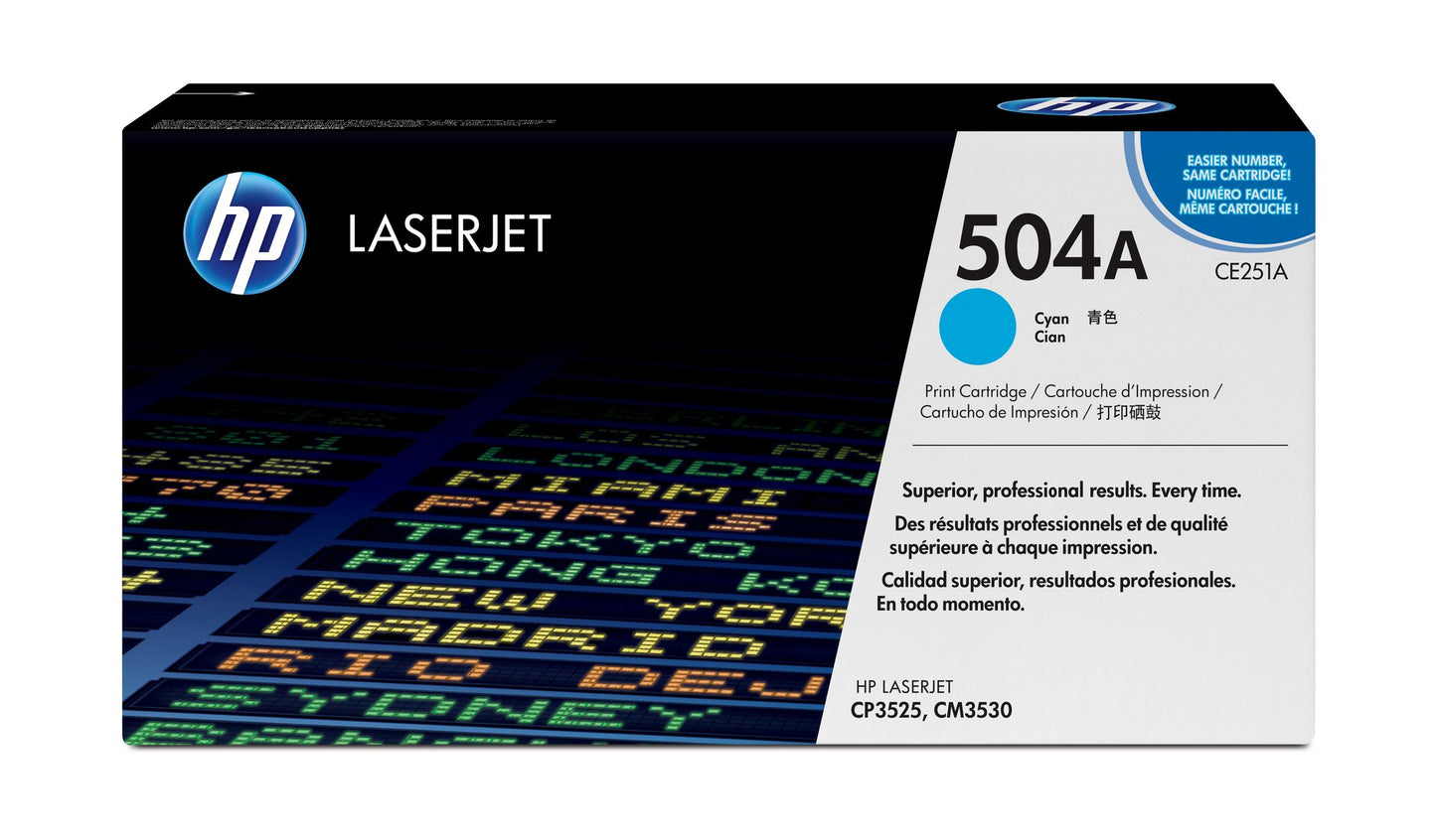 HP CE250A (504A) Toner black 5K pages
