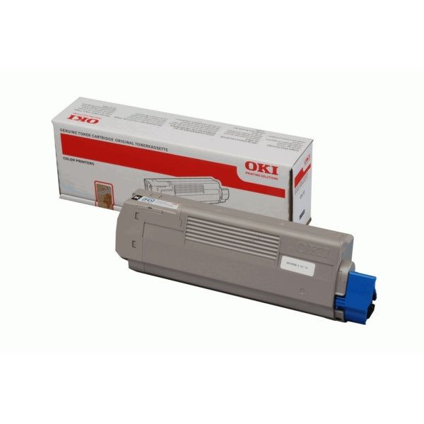 OEM OKI C610 Cyan 6000 Pages Original Toner 44315307