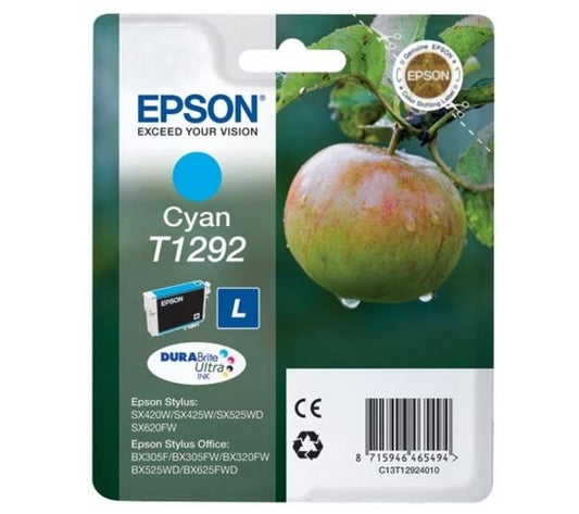 OEM Epson T1291 High Capacity Black Ink Cartridge C13T12914010 380 Pages