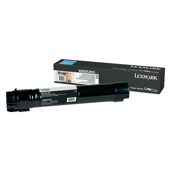 OEM Lexmarkx950X2KG Black 38000 Pages Original Toner