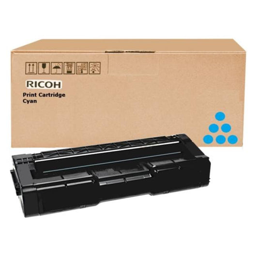 OEM Ricoh  SPC310 Cyan Toner Ctg 406349 406333