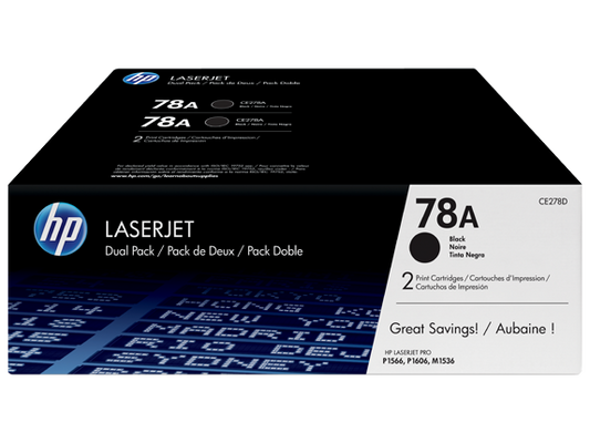 HP CE278A (78A) Black Toner