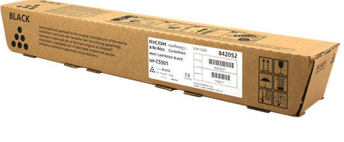 OEM Ricoh  MPC5501 Black Toner Ctg 842052