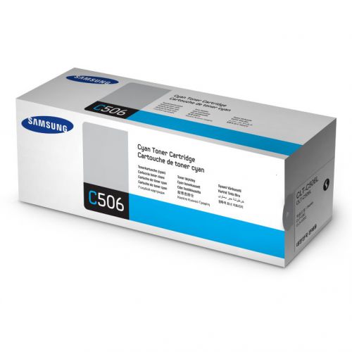 OEM Samsung CLT-C506L SU038A Cyan 3500 Pages Original Toner