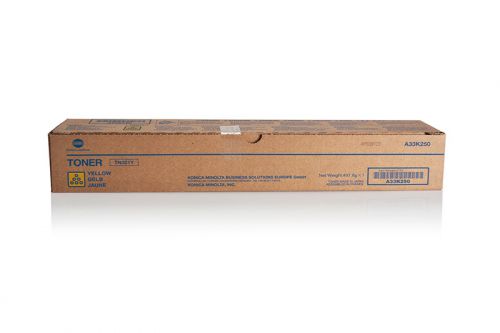 OEM Konica Minolta Bizhub C224 Yellow Toner  TN321Y A33K250
