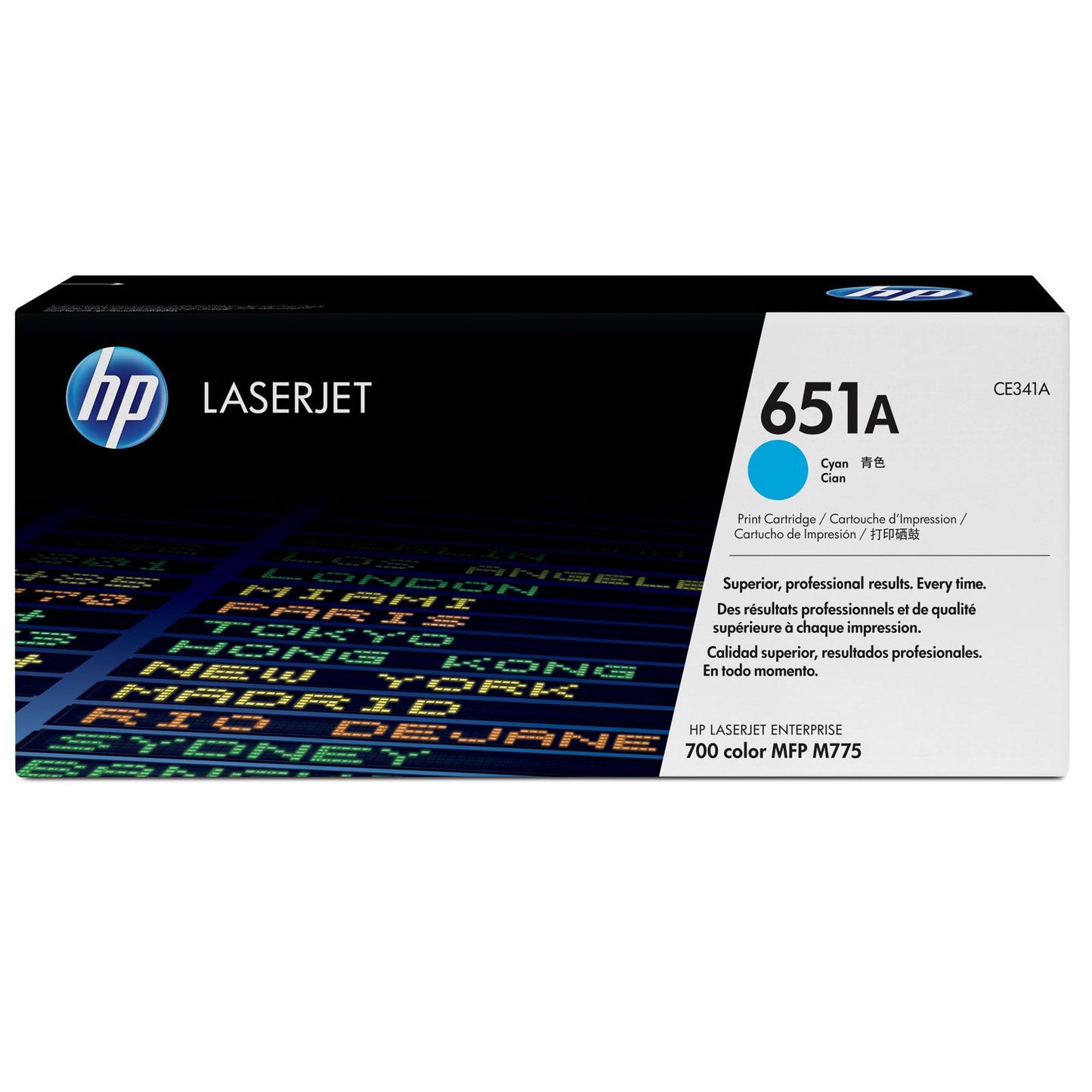 HP CE340A (651A) Black Toner