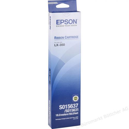 Epson C13S015637 LX350/LX300 Black Ribbon