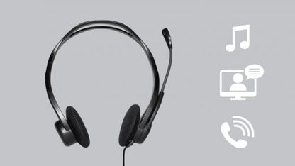 Logitech 960 Headset Wired Head-band Calls/Music USB Type-A Black