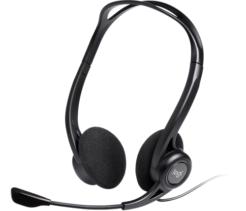 Logitech 960 Headset Wired Head-band Calls/Music USB Type-A Black