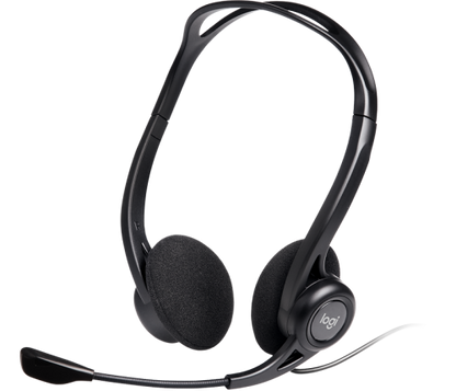 Logitech 960 Headset Wired Head-band Calls/Music USB Type-A Black