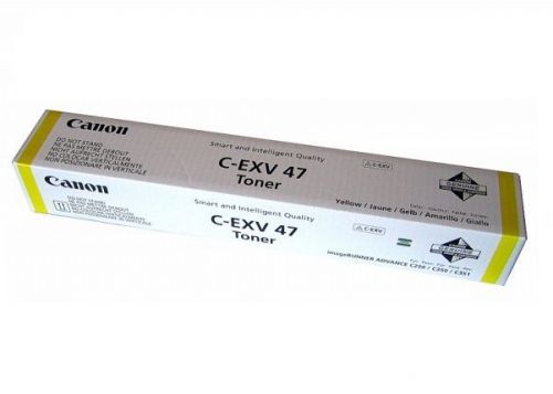 OEM Canon CEXV47 Yellow Toner Ctg 8519B002AA