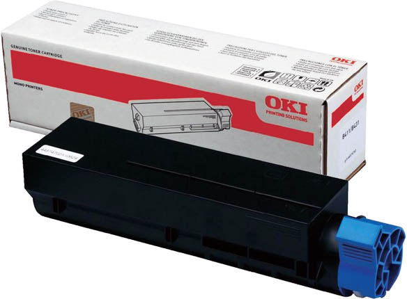 OEM OKI 45807102 Black B412 3000 Pages Original Toner