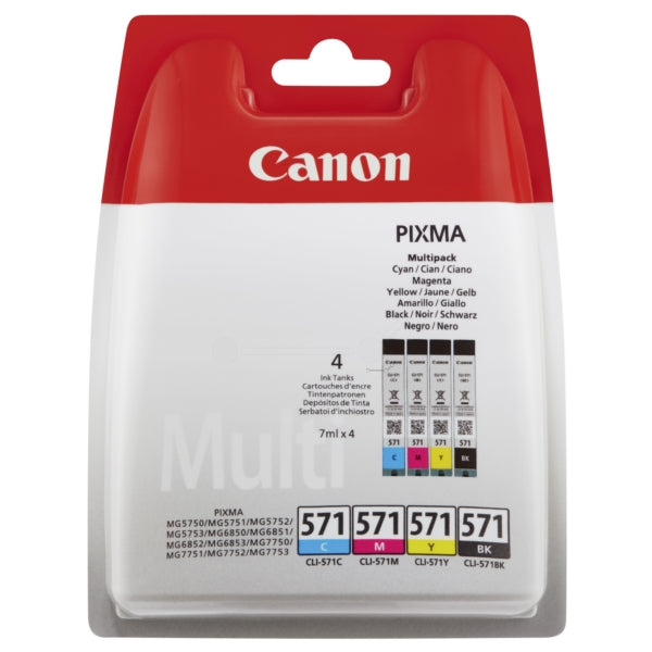Canon 0386C001 (CLI-571 C) Ink cartridge cyan 311 pages 7ml
