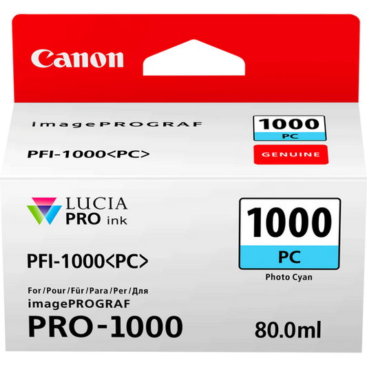 Canon 0549C001 PFI-1000Y ink cart YELLOW