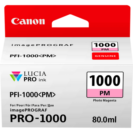 Canon 0550C001 PFI-1000PC ink cart PHOTO CYAN