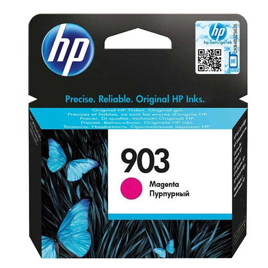 OEM HP 903 Cyan Original Ink Cartridge T6L87AE 315 Pages