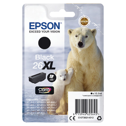OEM Epson C13T24384011 (24XL) Ink Cartridge Multi Pack BkCMYLCLM High Capacity 740 Pages 500 Pages + 5x740 Pages 1x10ml + 3x9ml + 2x10ml Pack=6
