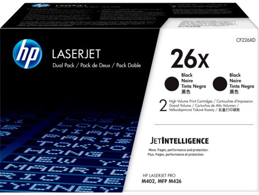 HP CF226X (26X) Black Toner 9K