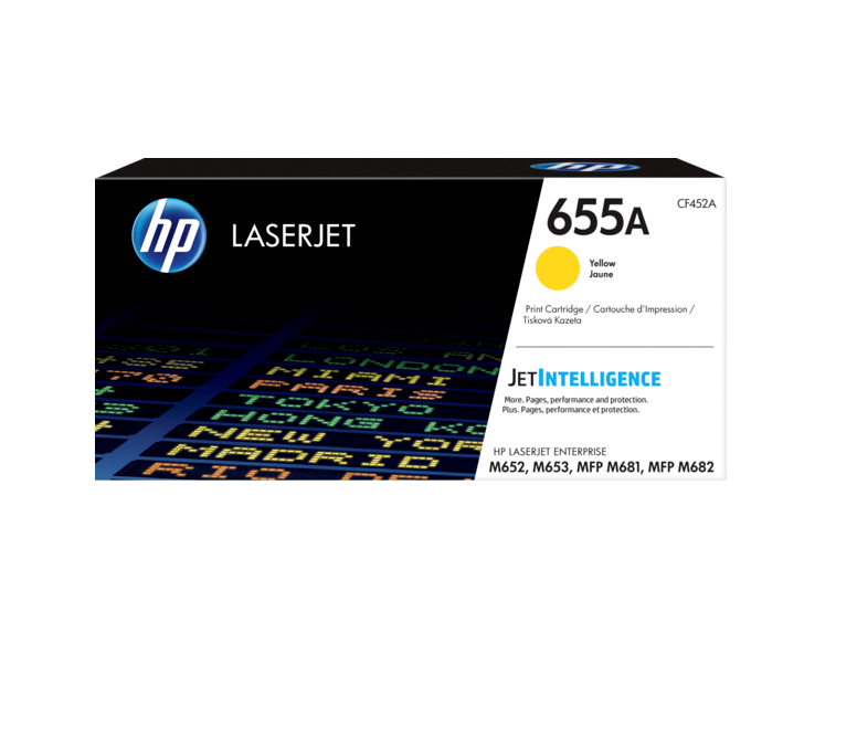 HP CF451A 655A Toner cartridge cyan 10.5K HP LaserJet M 652/681