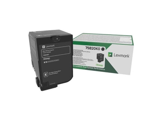 OEM Lexmark 75B20C0 Cyan 10000 pages Original Toner