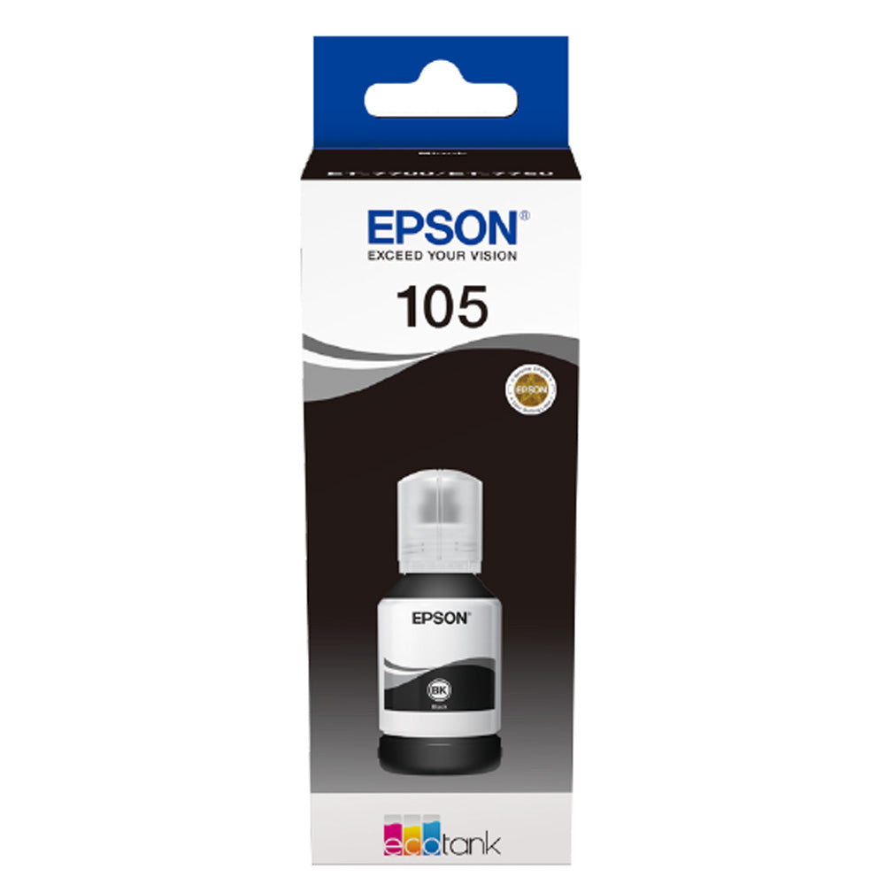 Epson C13T00P640 (104) Ink Bottle Multi Pack BKCMY 7.5K Pages 65ml